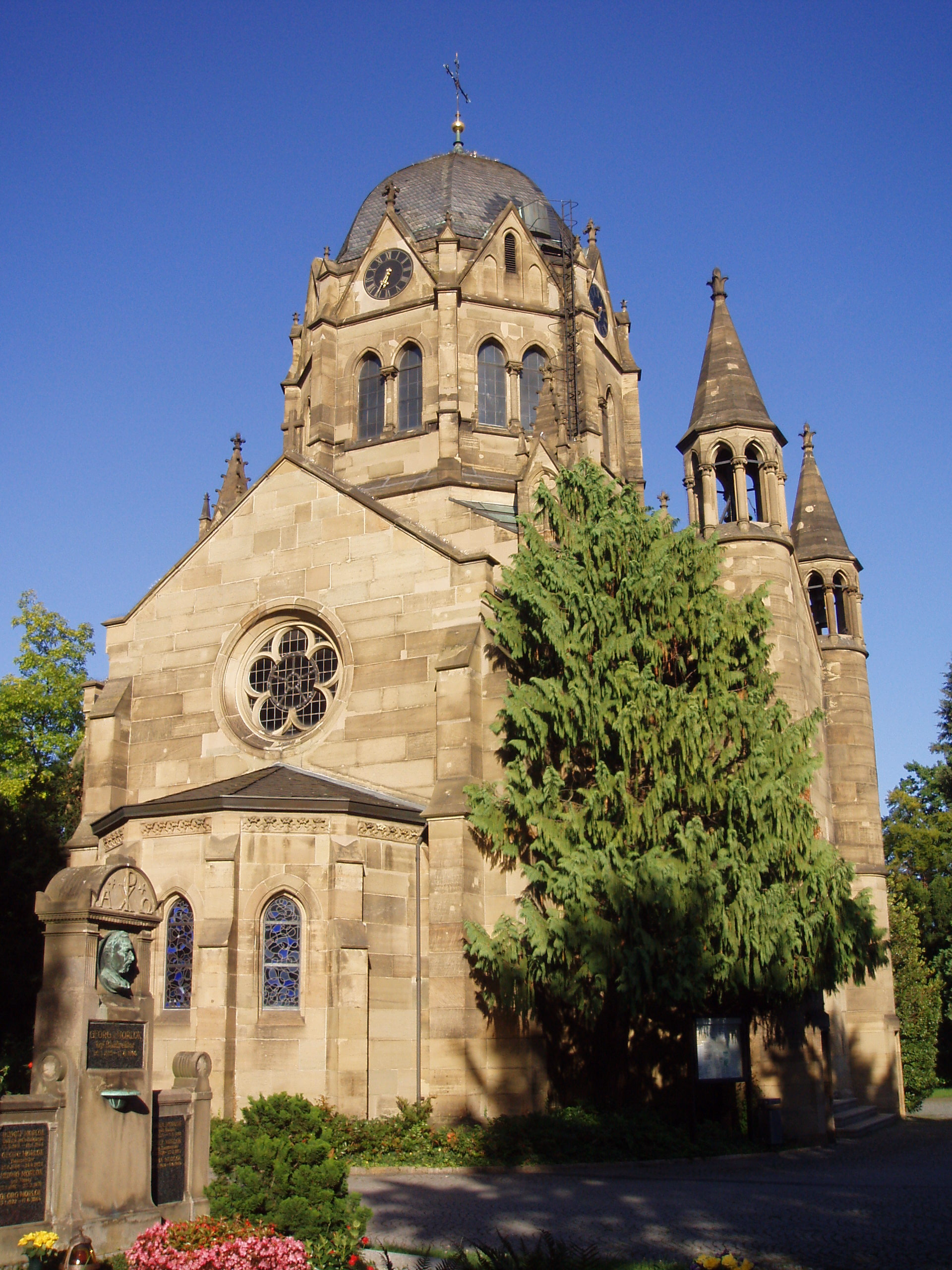 Die russisch-orthodoxe Kapelle auf dem Stuttgarter Pragfriedhof